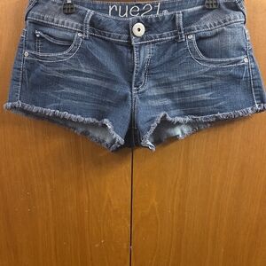 Rue21 Women's Blue Denim Shorts